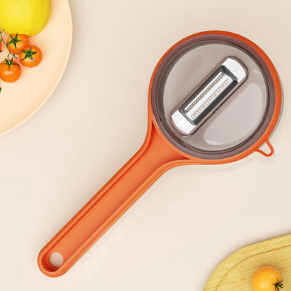 Multifunctional Kitchen Peeler with Bucket Storage Scraper - Discover Epic Goods