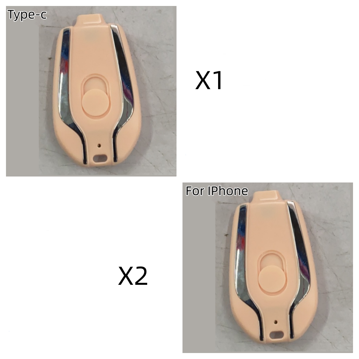 1500mAh Mini Emergency Keychain Charger with Type C Ultra-Compact Mini Battery - Discover Epic Goods