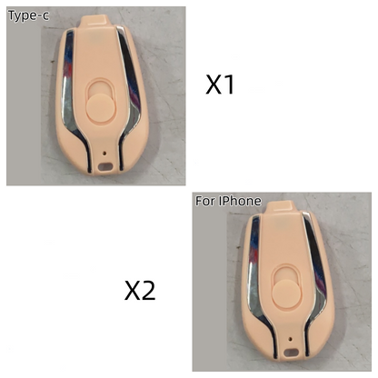1500mAh Mini Emergency Keychain Charger with Type C Ultra-Compact Mini Battery - Discover Epic Goods