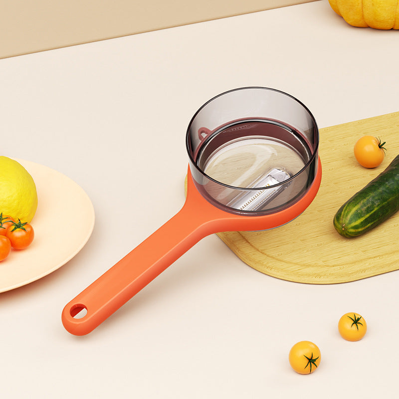 Multifunctional Kitchen Peeler with Bucket Storage Scraper - Discover Epic Goods