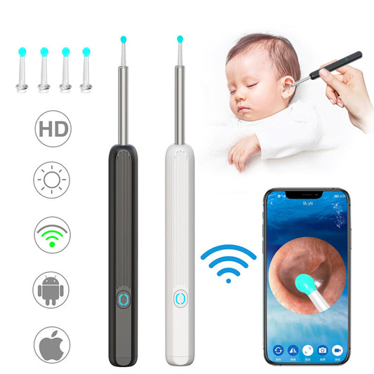 Ear Cleaner, Otoscope, Ear Wax Removal Tool with Camera, LED Light. - Discover Epic Goods