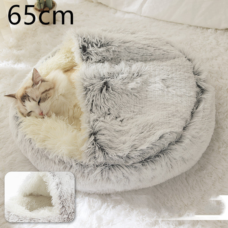 2 in 1 Dog Cat Bed Winter Pet Bed - Discover Epic Goods