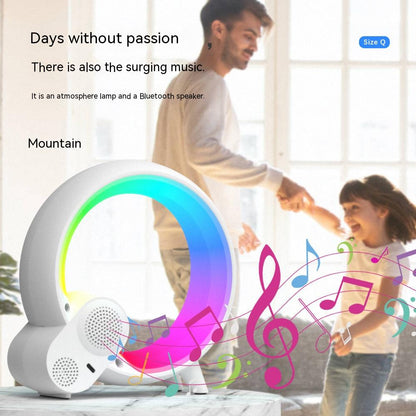 Analog Alarm Clock With Colorful Atmosphere Light - Discover Epic Goods
