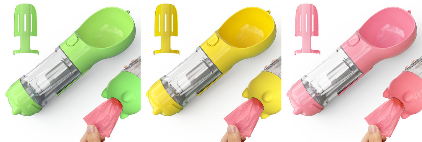 3 In 1 Dog Water Bottle - Discover Epic Goods