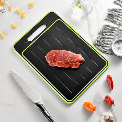 Double-sided Cutting Board With Defrosting Function