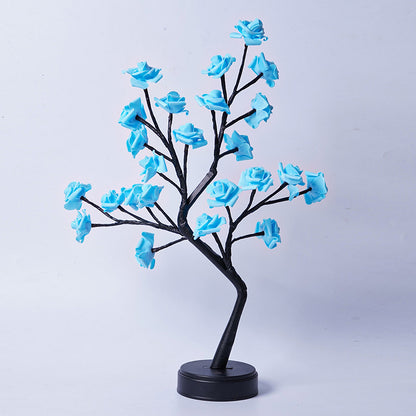 Rose Bush-Shaped Table Lamp