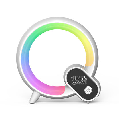 Analog Alarm Clock With Colorful Atmosphere Light - Discover Epic Goods