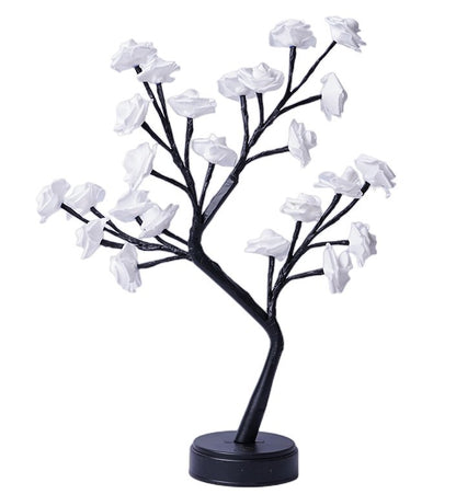 Rose Bush-Shaped Table Lamp