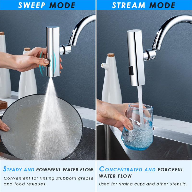 Kitchen Faucet Waterfall Outlet Splash Proof - Discover Epic Goods