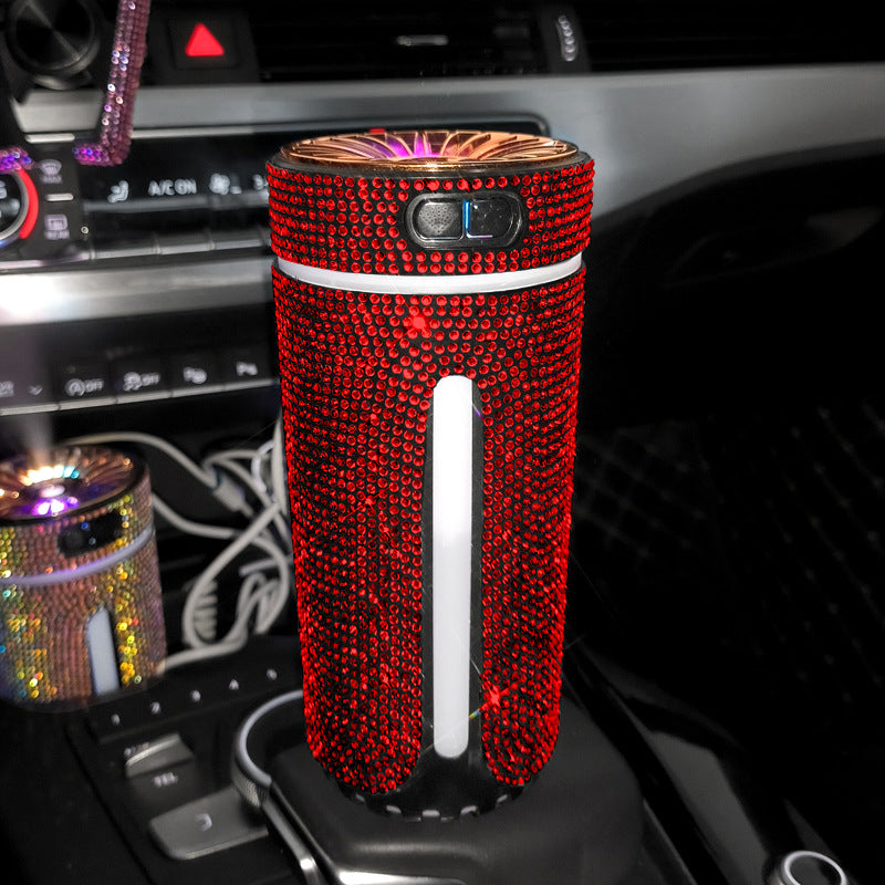 Luxury Diamond Car Humidifier LED Light - Discover Epic Goods