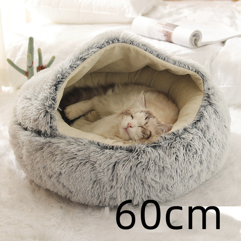 2 in 1 Dog Cat Bed Winter Pet Bed - Discover Epic Goods