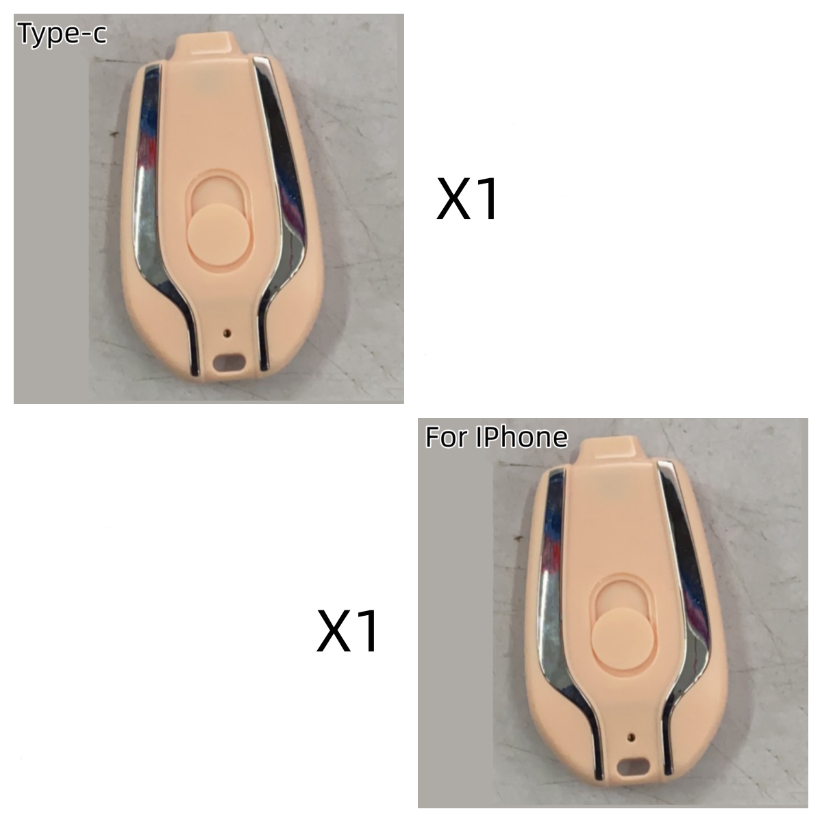 1500mAh Mini Emergency Keychain Charger with Type C Ultra-Compact Mini Battery - Discover Epic Goods