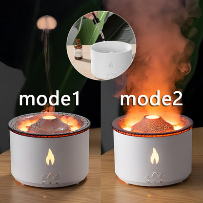 Creative Ultrasonic Essential Oil Humidifier Volcano Aromatherapy Machine