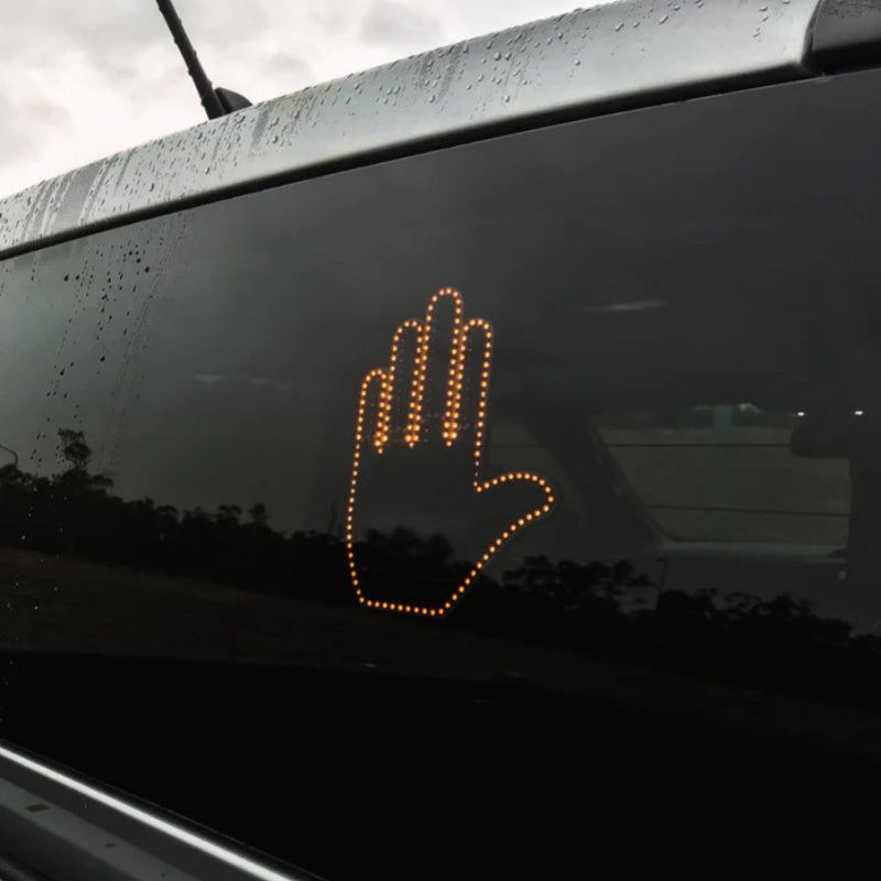 Car Funny LED Illuminated Gesture Light