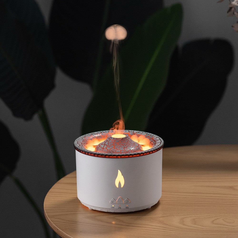 Creative Ultrasonic Essential Oil Humidifier Volcano Aromatherapy Machine