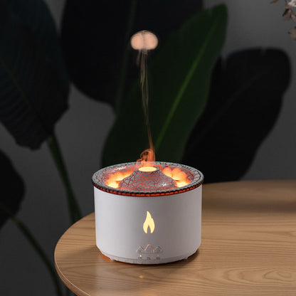 Creative Ultrasonic Essential Oil Humidifier Volcano Aromatherapy Machine