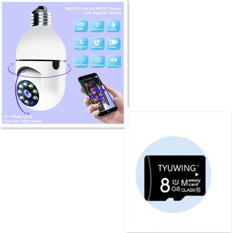 WiFi CAMERA 1080P Zoom Bulb