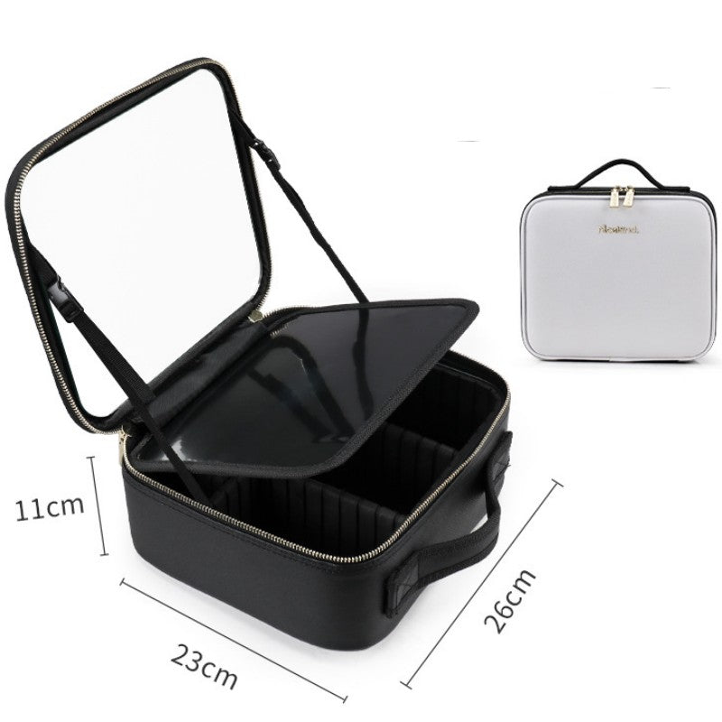Smart LED Cosmetic Case With Mirror - Discover Epic Goods