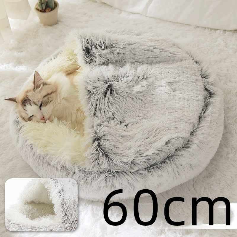2 in 1 Dog Cat Bed Winter Pet Bed - Discover Epic Goods