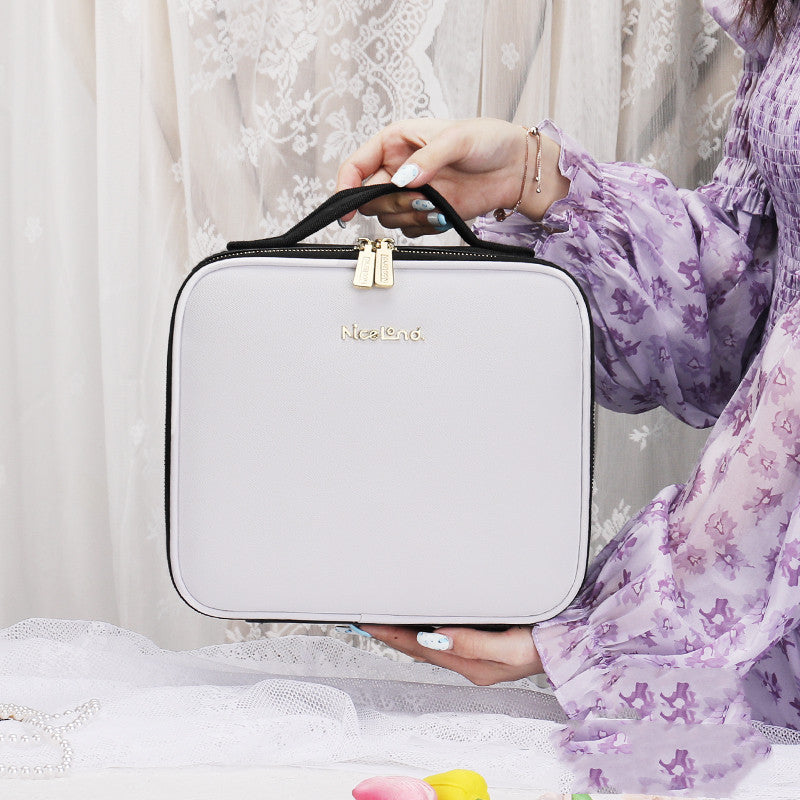Smart LED Cosmetic Case With Mirror - Discover Epic Goods