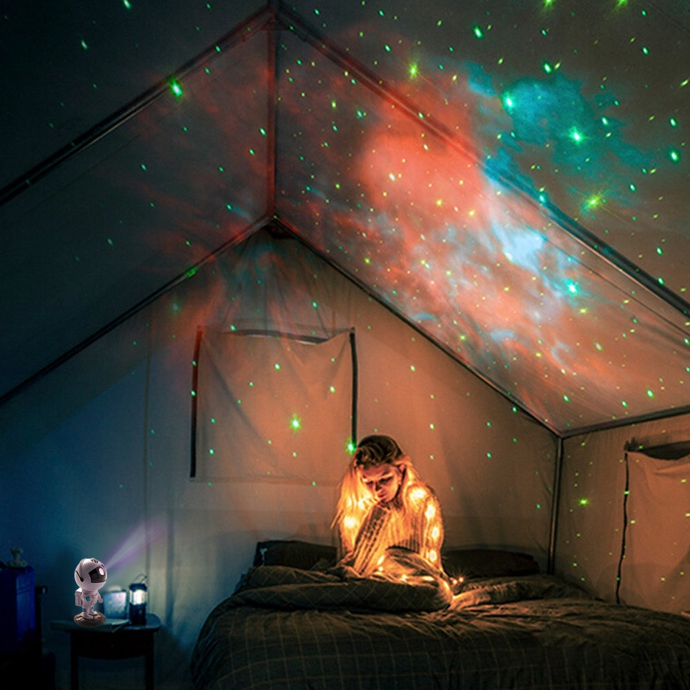 Galaxy Projector Astronaut Starry Sky Remote Control Music - Discover Epic Goods