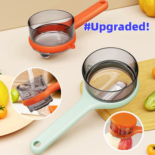 Multifunctional Kitchen Peeler with Bucket Storage Scraper - Discover Epic Goods
