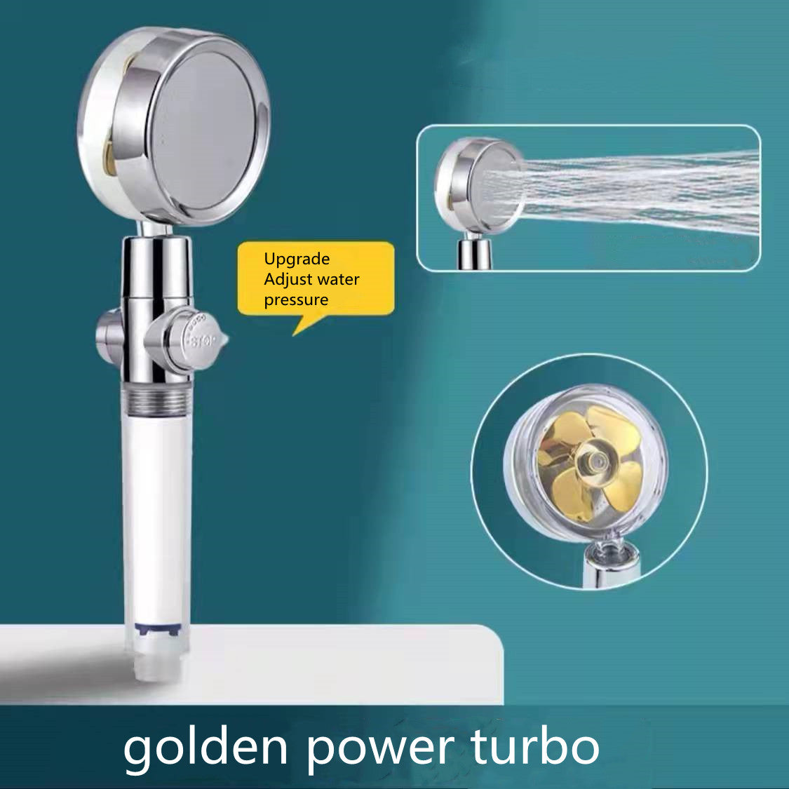 360 Degree Rotating Shower Head - Discover Epic Goods