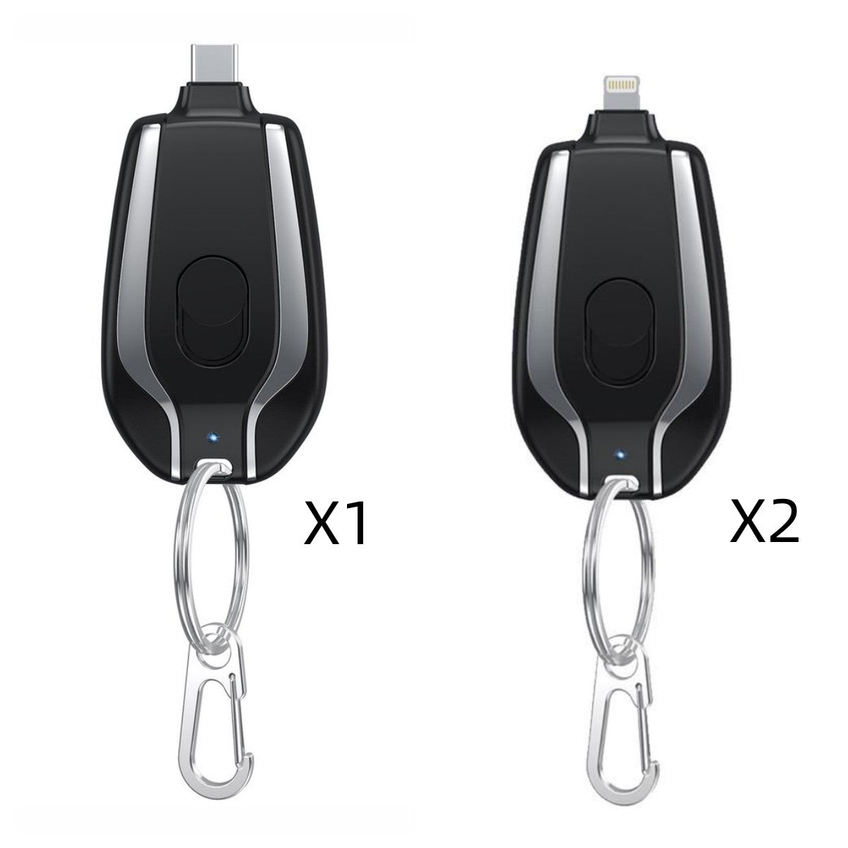 1500mAh Mini Emergency Keychain Charger with Type C Ultra-Compact Mini Battery - Discover Epic Goods