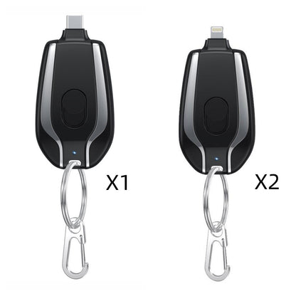 1500mAh Mini Emergency Keychain Charger with Type C Ultra-Compact Mini Battery - Discover Epic Goods