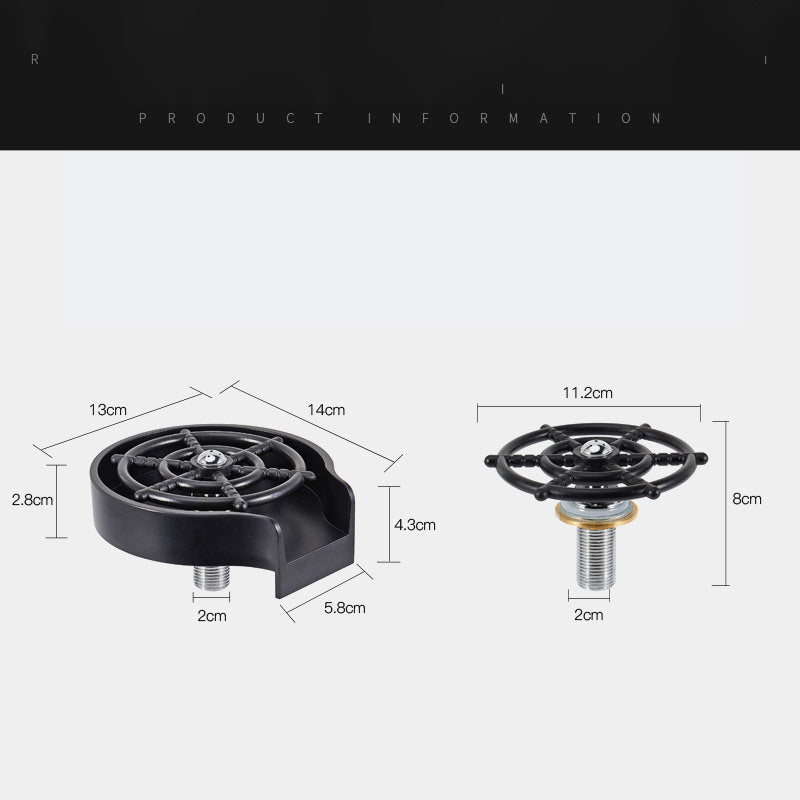 Cup Washer Sink Automatic Faucet With High Pressure Sprayer - Discover Epic Goods