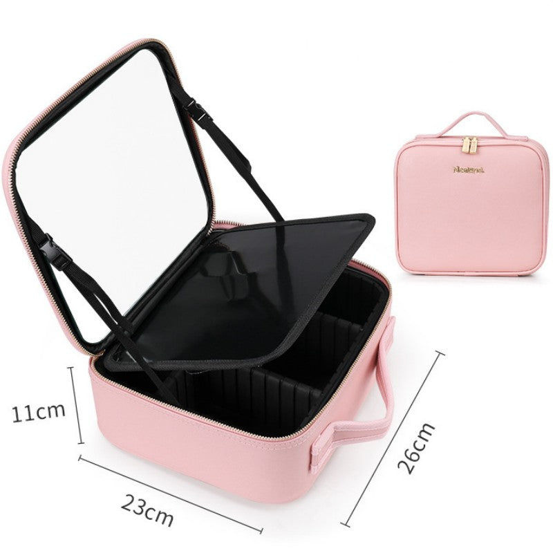 Smart LED Cosmetic Case With Mirror - Discover Epic Goods