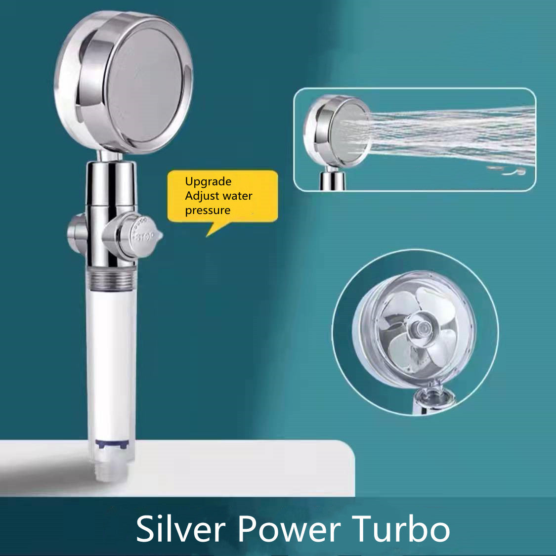 360 Degree Rotating Shower Head - Discover Epic Goods